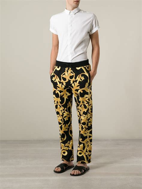 pochette da uomo versace|versace pants for men.